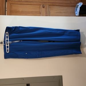 Figs large royal blue scrub pant